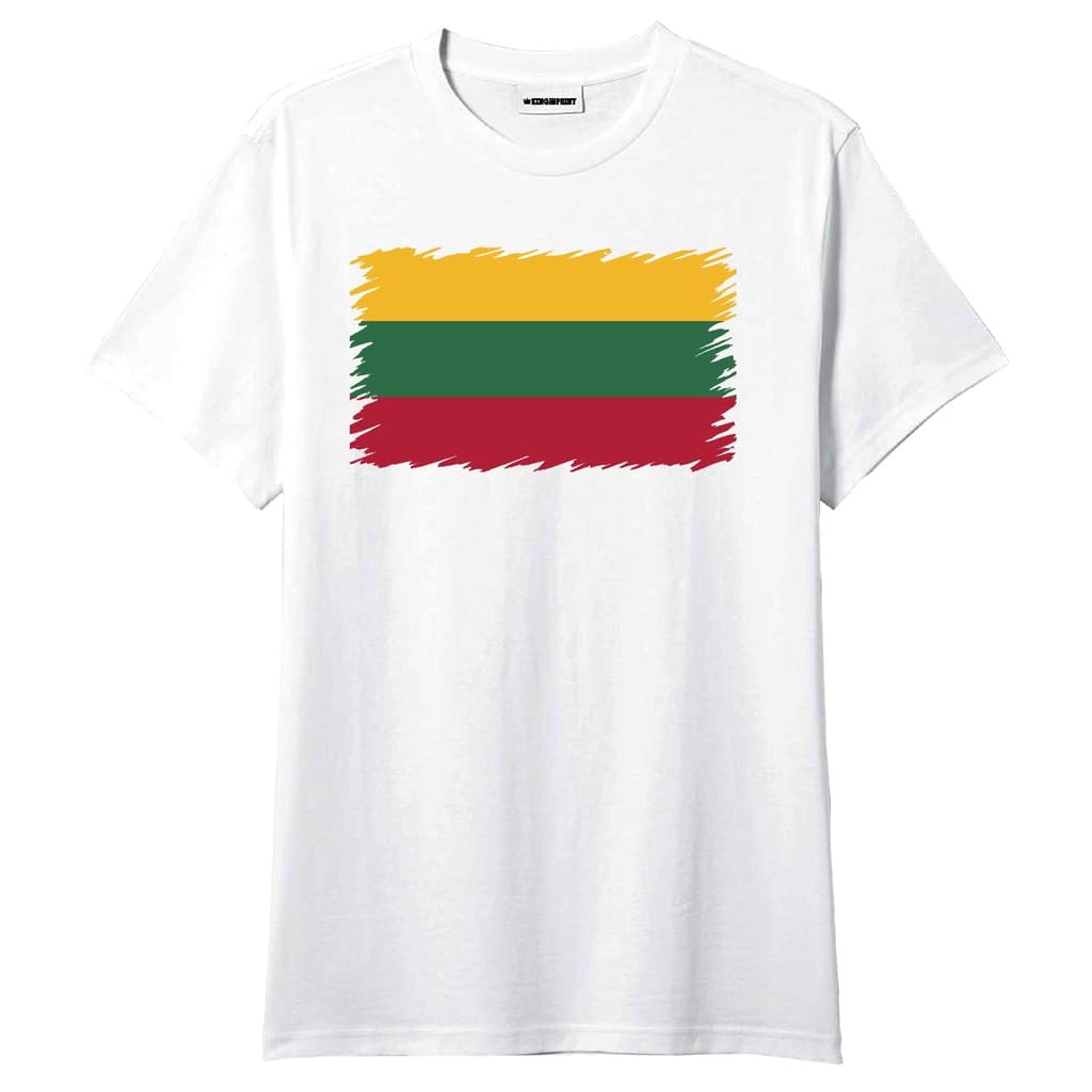 Camiseta Bandeira Lituânia