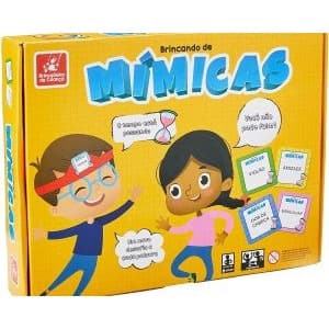 Jogo Divertido Brincando Com Mímicas - Brincadeira De Criança