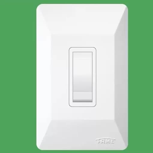 Interruptor Externo 1 Tecla Simples 940 + Caixa Externa 934 FAME Cod.61
