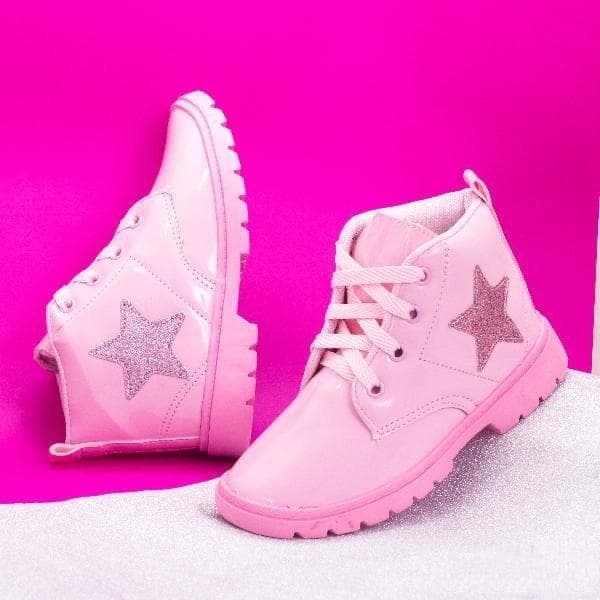 Bota Menina Bota Infantil Bota Tratorada Coturno Promoção Barato
