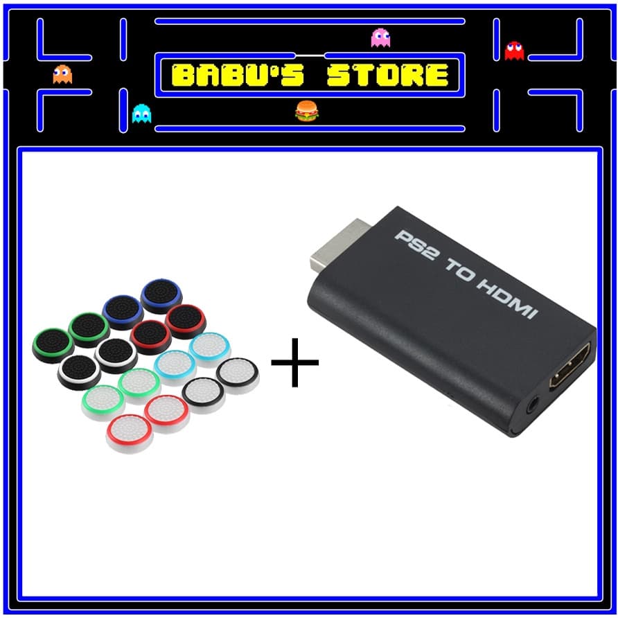 Adaptador PS2/Ps3 para HDMI - PS2toHDMI Com Grip