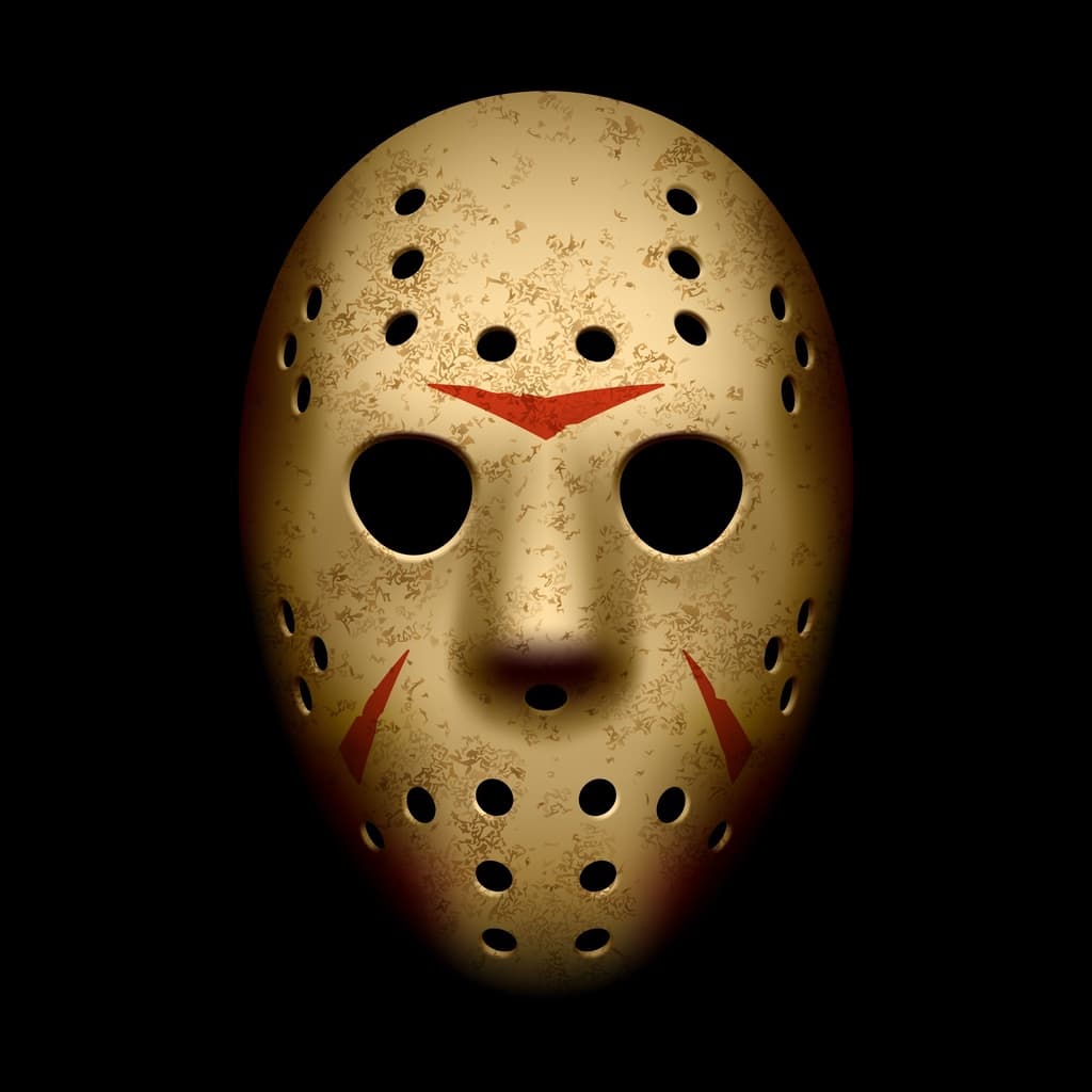 Placa Decorativa Jason Sexta Feira 13 Horror Halloween 20x28,5cm A4 MDF Comercial e Residencial  Alta Resolução