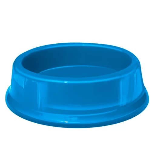Comedouro / Bebedouro / Pote para Água e Ração para Cães, Gatos e outros Pets - Plastico 200ml Furacão Pet