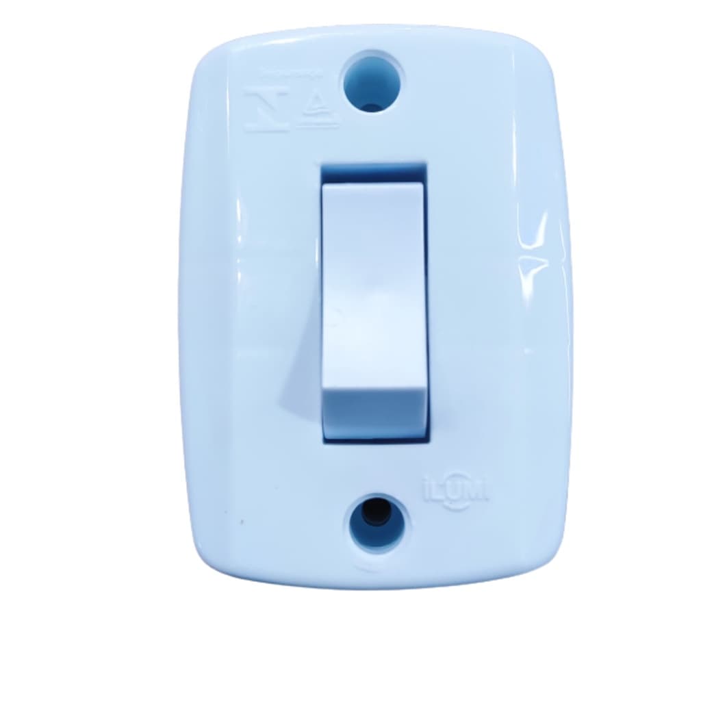 Interruptor Simples Sobrepor Externo 6amp branco