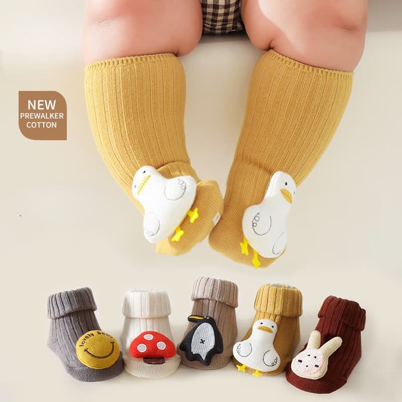 2022 Meias De Bebê De Outono 3D Doll Newborn Alta Classe Meninas