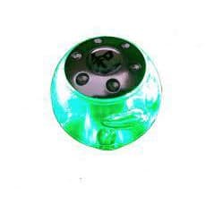 Kit Manopla Bola De Câmbio Redonda Freio Com Led Verde Anel de Ré