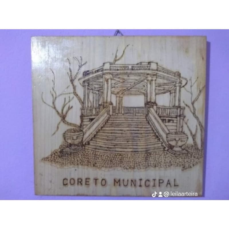 Quadros decorativos para sala com Pirogravuras