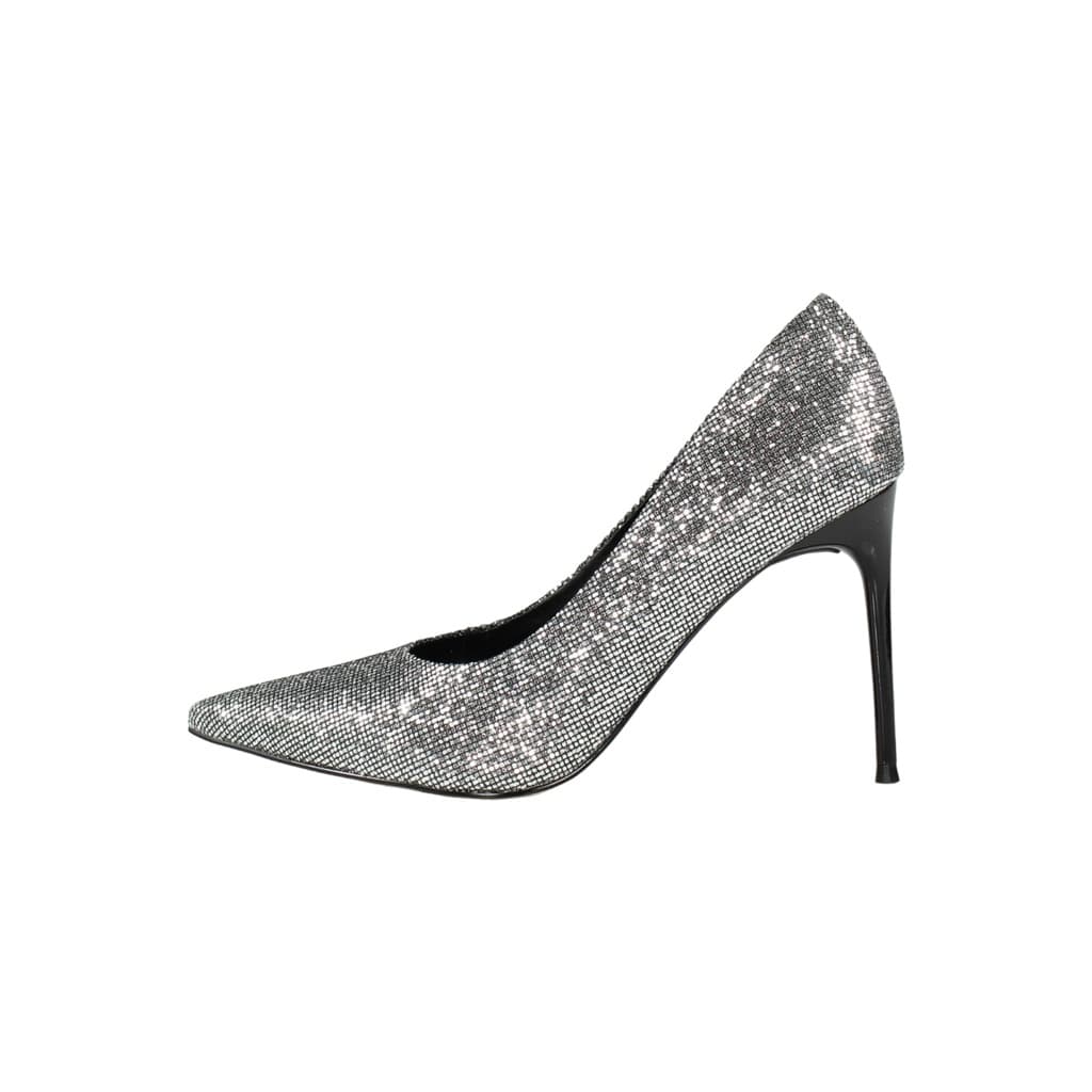 Scarpin Salto Alto Week Shoes Prata Luxor