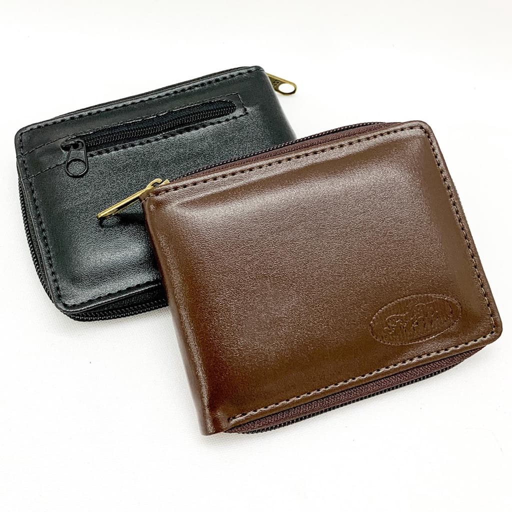 Carteira Masculina João Slim com Porta Documento Zíper