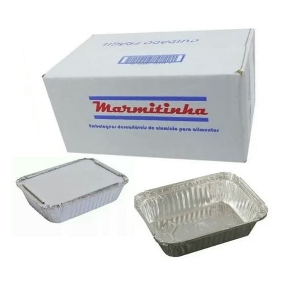 Marmita Aluminio M90 220 ML P/ Bolo Empada Lembrancinha 100 UN