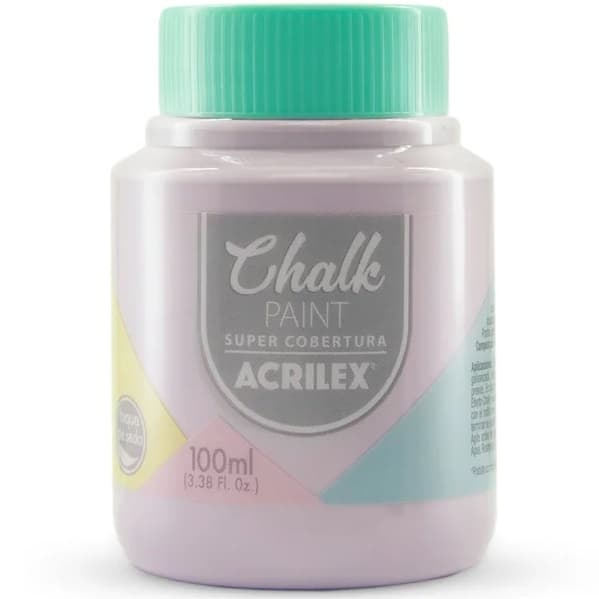 Tinta Chalk Paint Para Artesanato 100ml cor: GLICINIA