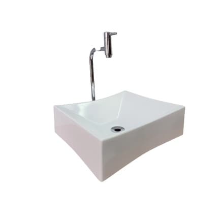 Cuba Apoio Luxo Agapanto Branca 39,5x34cm Casa Laura Decor