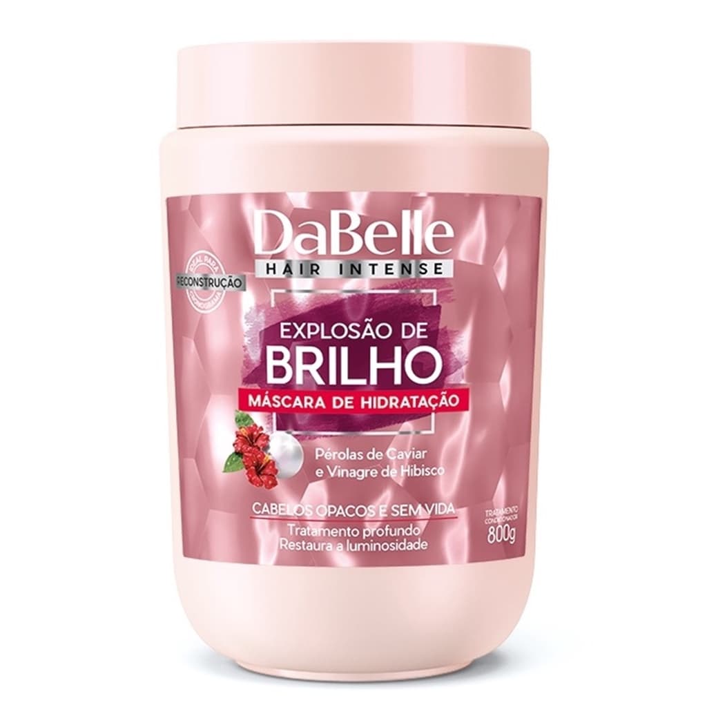 Máscara Explosão de Brilho 800g - Dabelle