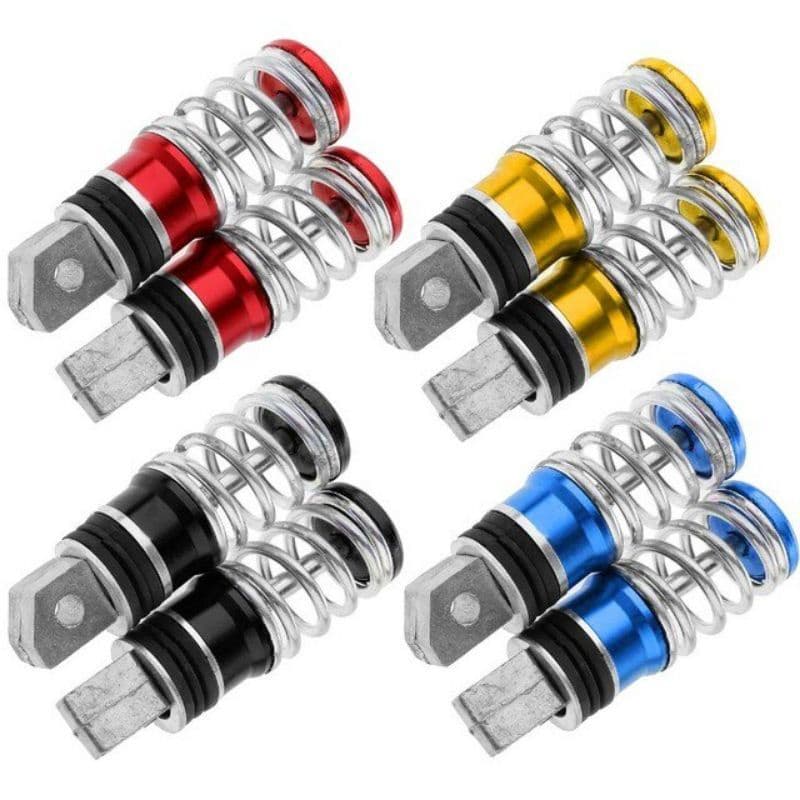 Pedaleira Esportiva Mola Universal Moto Honda, Yamaha, Kawasaki, Suzuki