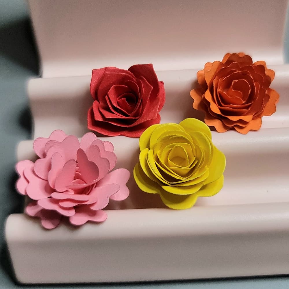 6 Estilos Flor Espiral Corte De Metal Morcegos Papel Gravação Stencil Scrapbooking Cartão De Boas Festas DIY Cortes Artesanais