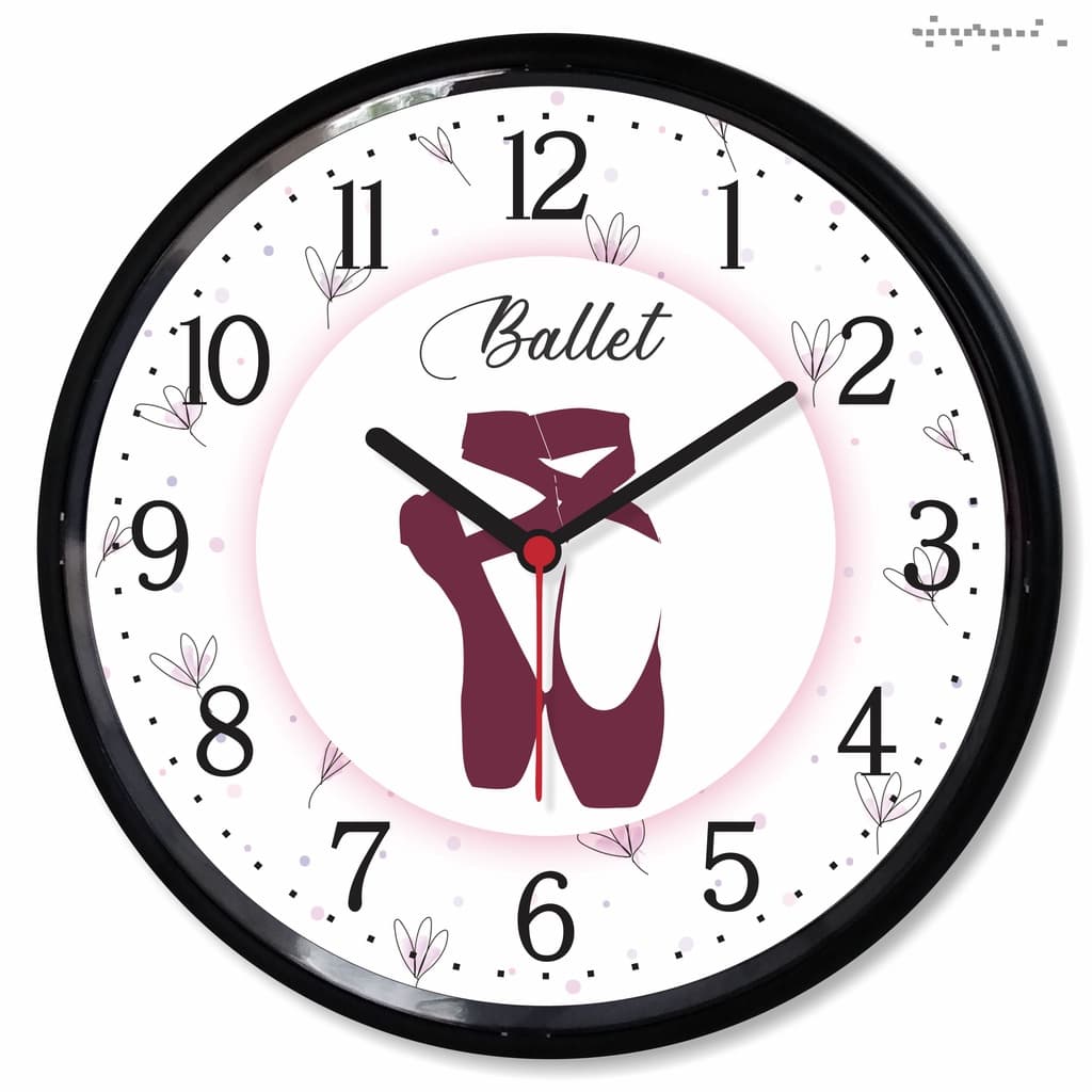 Relogio Parede Bailarina Ballet Balé Dança Studio Decoracao Presente Menina