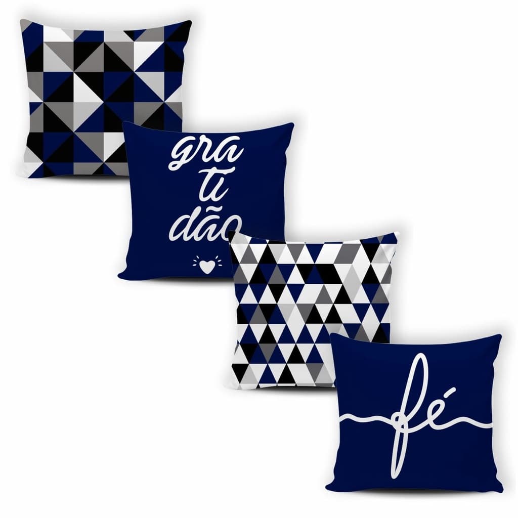 Kit 04 Capas de Almofada Decorativas Modern Pictury - 012