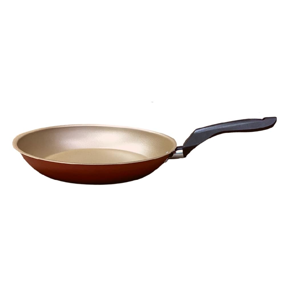 Frigideira Francesa 18cm Pequena Cereja com Dourado Alumi-Aço Linha Premium J4TECH Alumínio Antiaderente Teflon Ultra Resistente