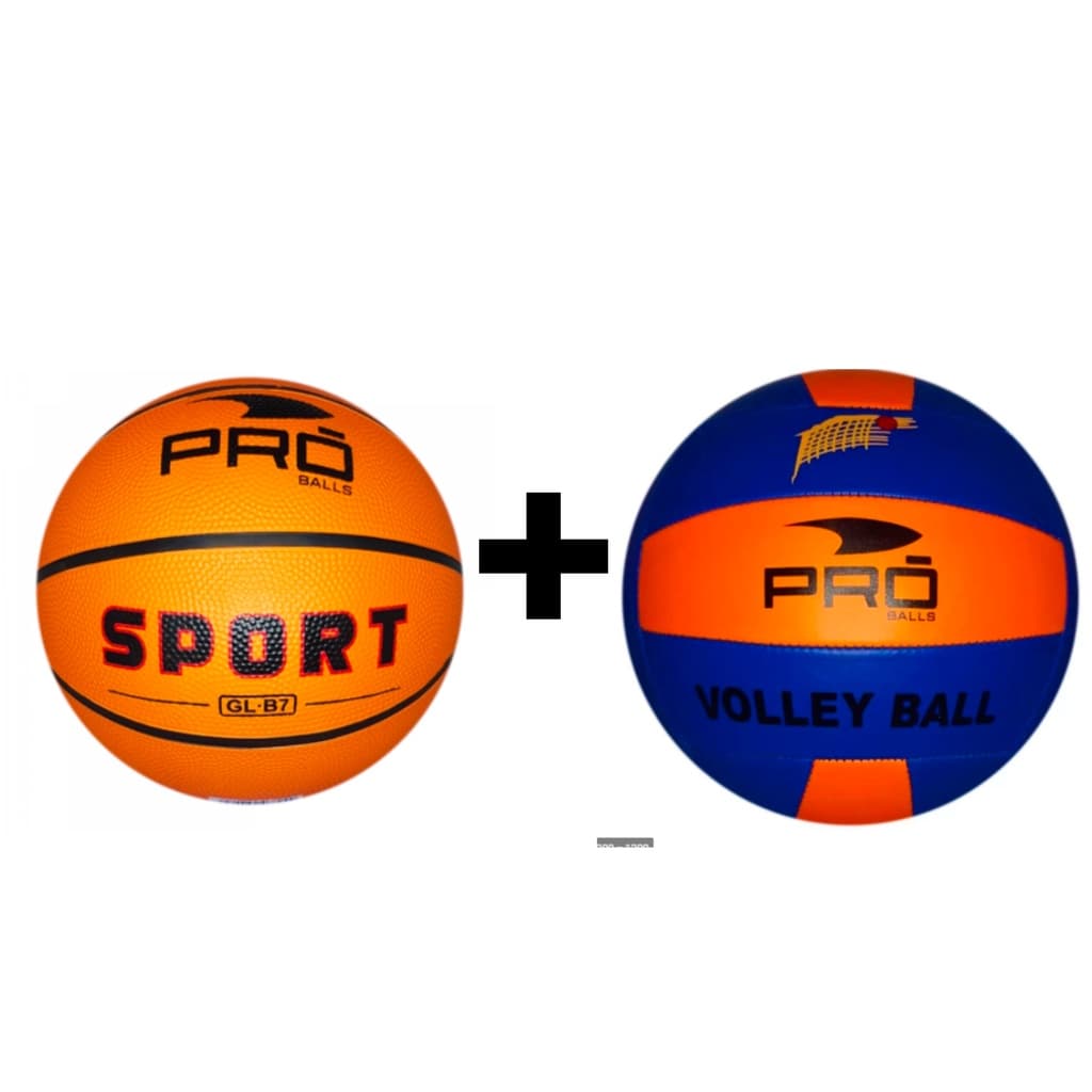 KIT bola de basquete b7 +bola de volei