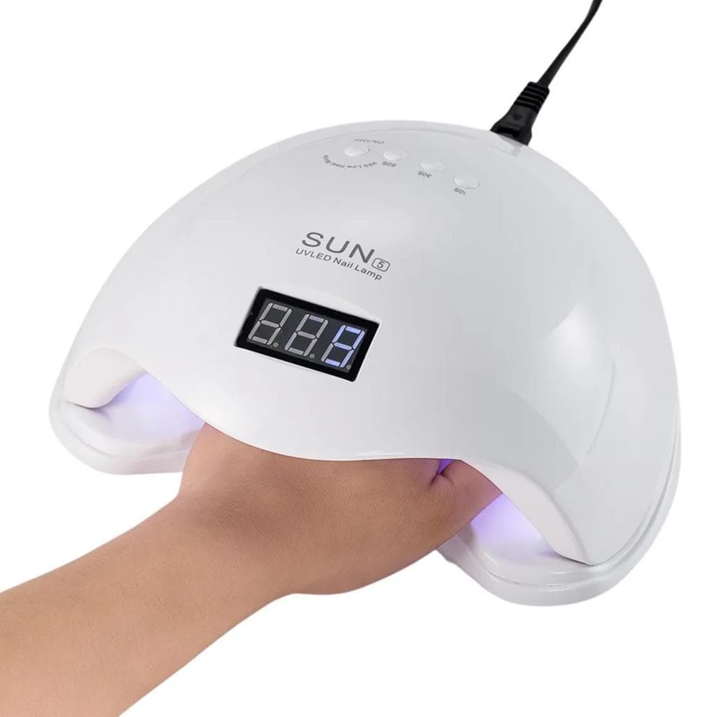 Cabine Plus 48w Led Uv Secador Para Unhas Unha Em Gel Profissional Bivolt Sun5