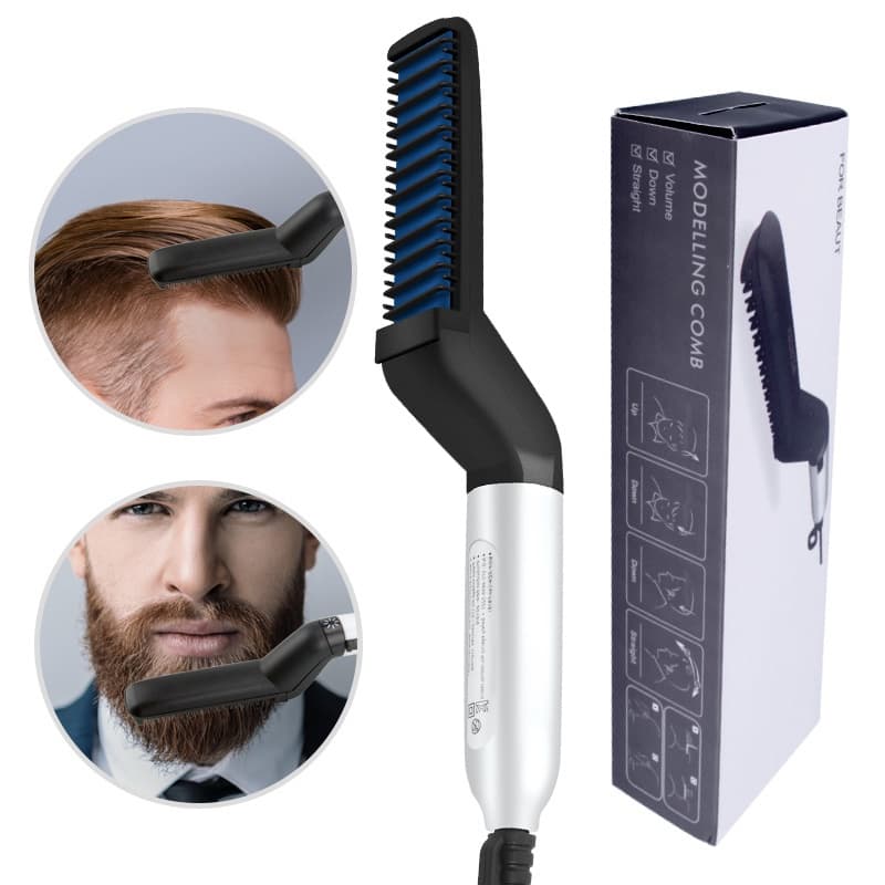 Chapinha Alisadora Para Homens Barba E Cabelo