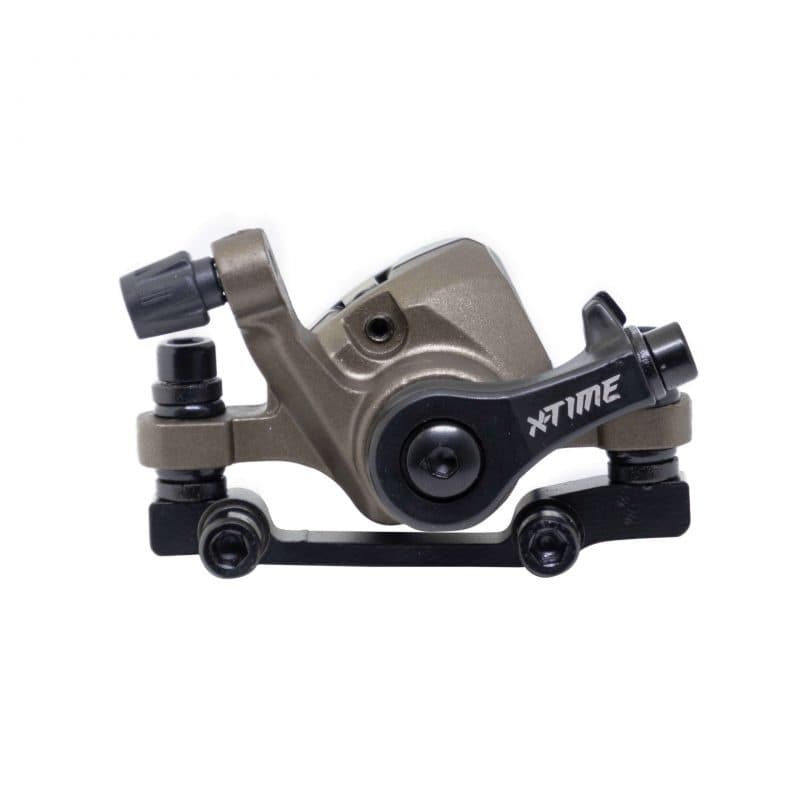 Pinças Freio A Disco Mecânico Bicicleta 160mm Com Pastilha Dianteiro / Traseiro X Time RM2