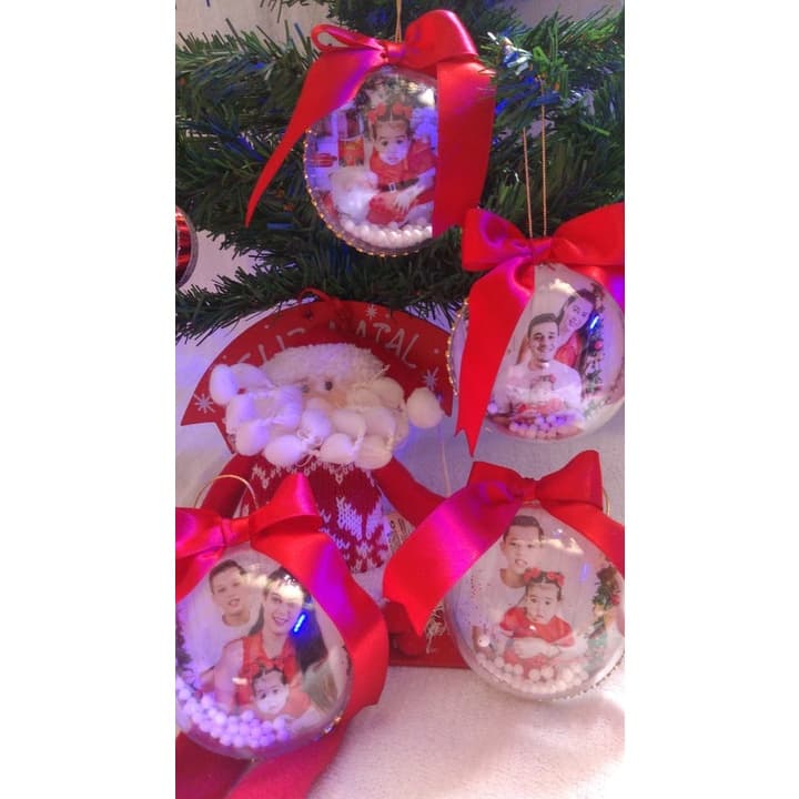 Bolinha de Natal Personalizada