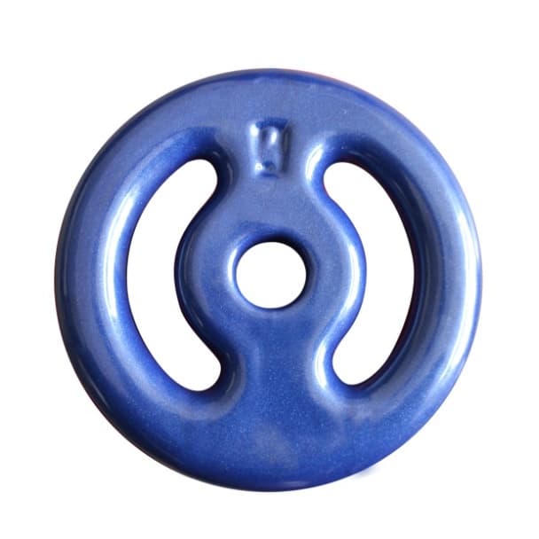Anilha de 4KG Emborrachada para Barras / Halteres - Musculação - FITNESS PRADO