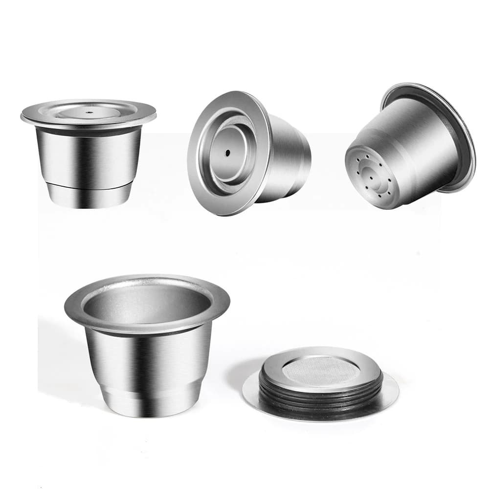 Cápsula Inox Reutilizável Nespresso Com Acessórios - Youtek