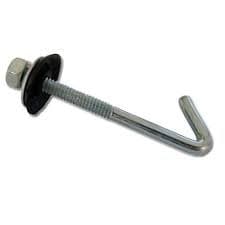 Gancho Fixação De Telha 1/4 X 120mm - 50 Pçs