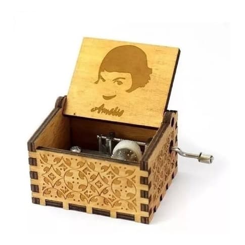 Caixinha De Musica Manivela Amelie Poulain