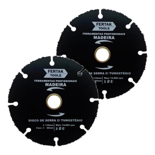 2 uni Disco cortar madeira compensado Disco tungstenio marmore 20mm