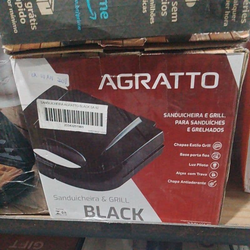 sanduicheira e grill agratto 127v