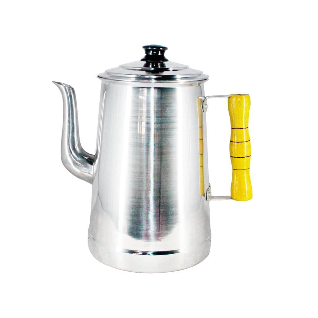 Bule de café/chaleira  Cabo de Madeira ou Cabo de Baquelite Nº10 (1,76 Litros)