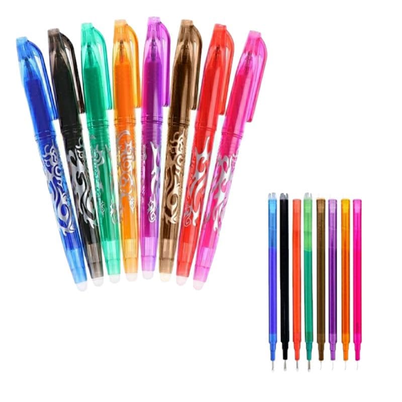 10 REFIL PARA CANETA FANTASMINHA TODAS AS CORES