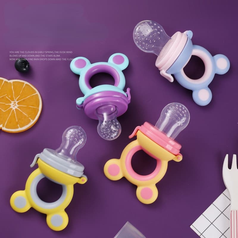 Alimentador Molar Comida Para Bebês De Silicone Recém-Nascidos E Vegetais