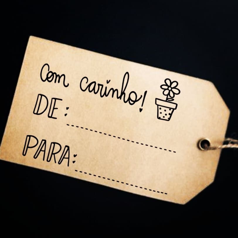 CARIMBO De Para decoração de embalagens artesanato presentes