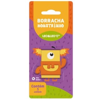 Borracha Monstrinho  - Amarelo-Leo&Leo
