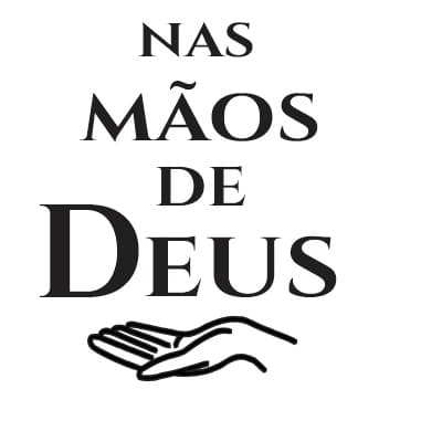 ADESIVO NAS MÃOS DE DEUS