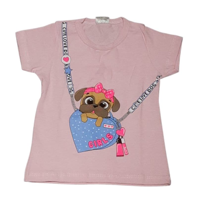 T Shirt camiseta Infantil Menina 1ao 3