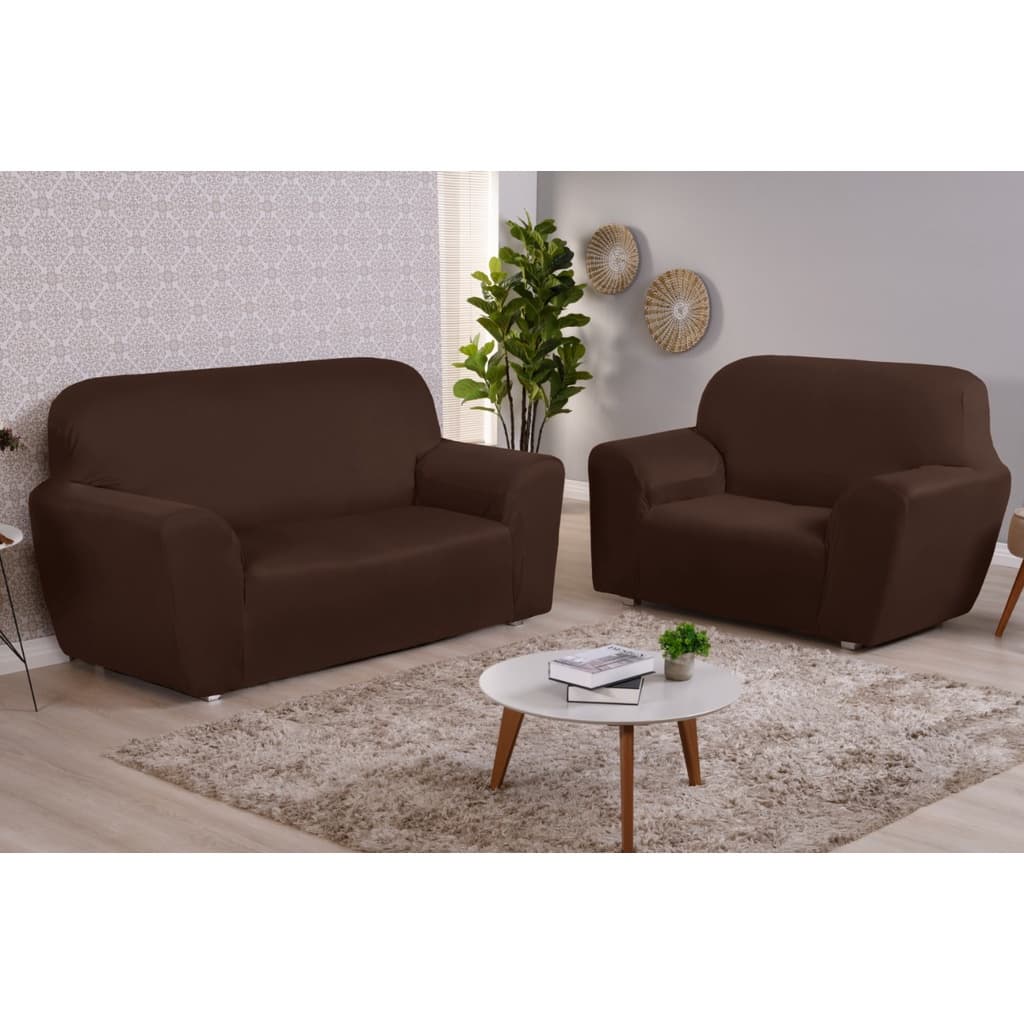 Kit Capa de Sofá 3 E 2 Lugares Slim | Capa Coladinha e Lisa