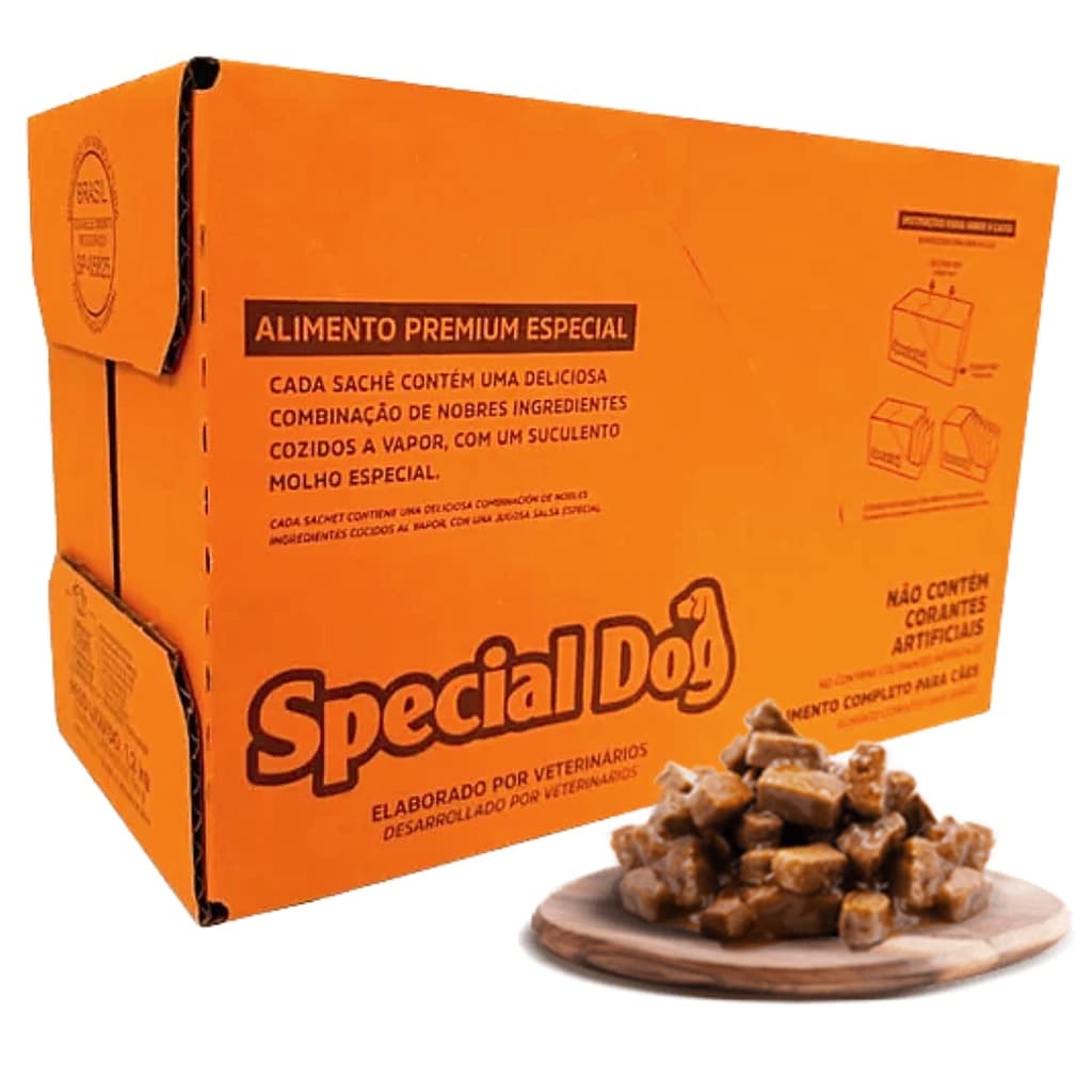 Caixa Fechada 12un Sachê Special Dog (Escolha as Variações)