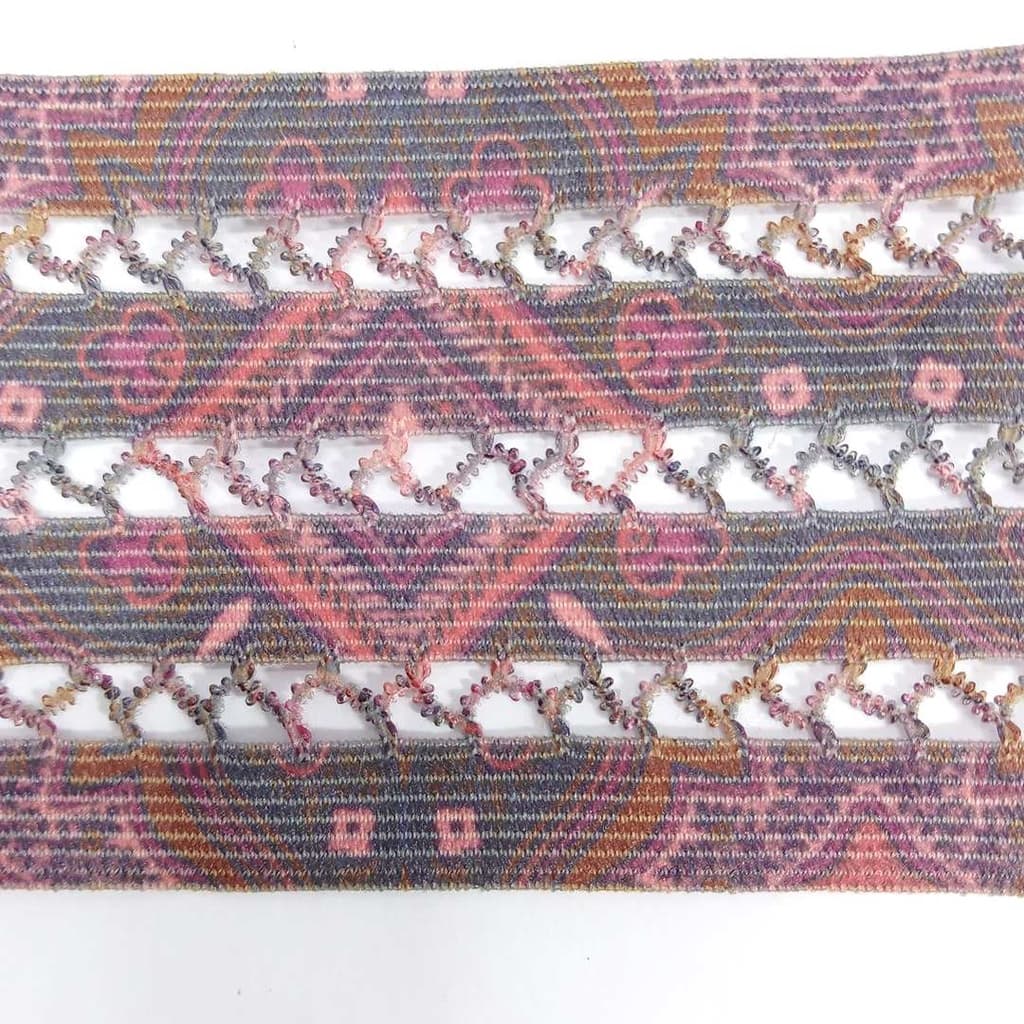 Renda Tela Elástica 53mm Vitória o metro 18201 001 848SA76