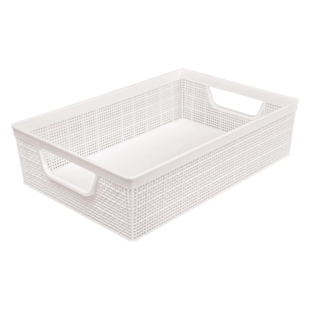 Cesto Multiuso Organizador Juta A5 Branco 2 Lts Jaguar