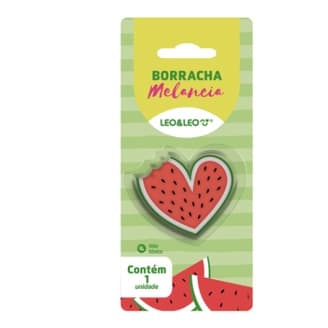 BORRACHA FOOD  MELANCIA 1 UND BLISTER LEO E LEO