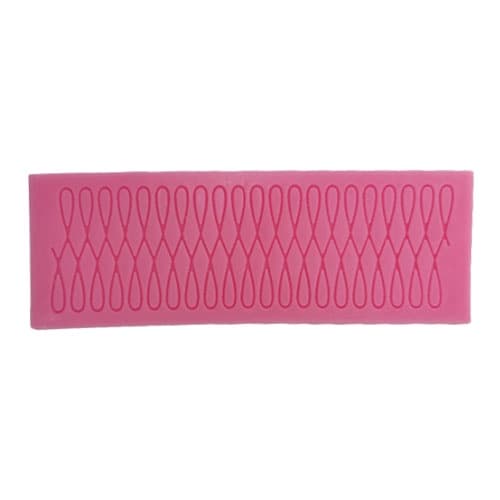 Molde de Silicone Laços para Pasta Americana e Biscuit - Confeitaria e Artesanato - R81569