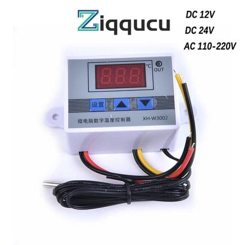 ZIQQUCU XH-W3002 W3001 Microcomputador Termostato Digital Interruptor Controlador De Temperatura
