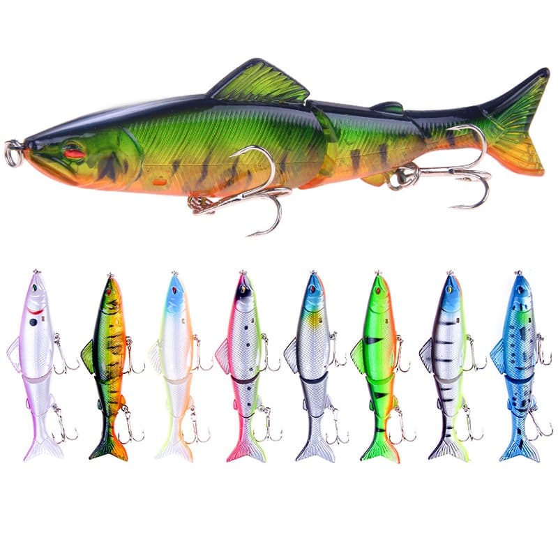 Isca Artificial Multi-Seção 18g/13cm Falsa Pequena Dura