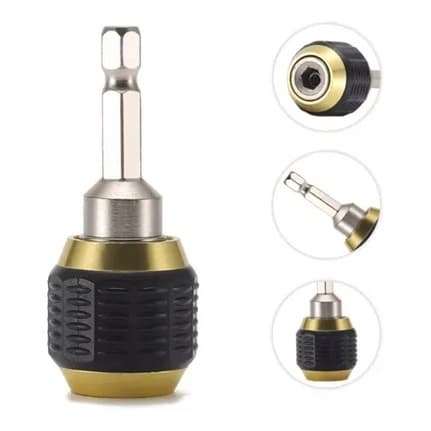 Adaptador Mandril Para Furadeira Parafusadeira Engate Rápido