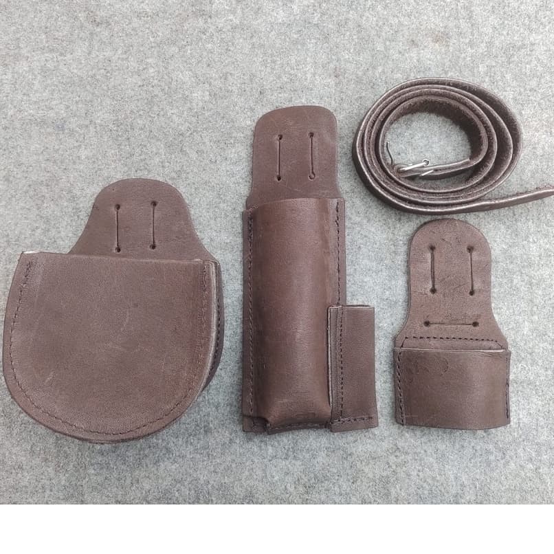 cinto arriata carpinteiro couro legitimo marrom porta ferrramentas